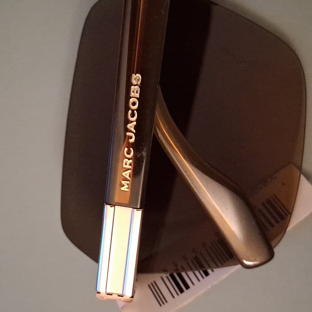 Marc Jacobs Rimless Sunglass $260.00 Retail Great FALL Color! - Picture 1 of 7